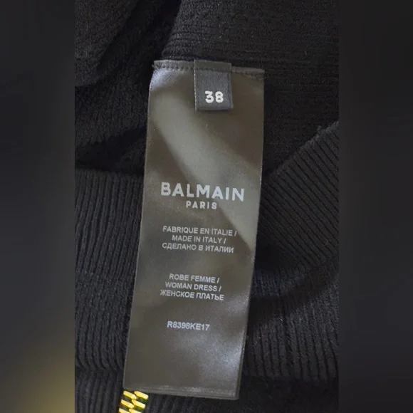 Balmain Knit Mini Dress - Picture 7 of 7